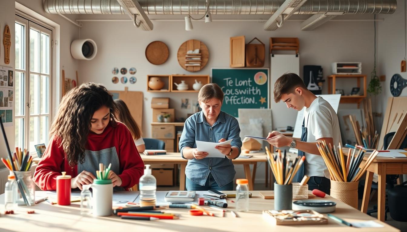 Digital learning platform with online study materials