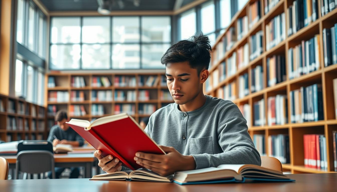 Students working in research laboratory