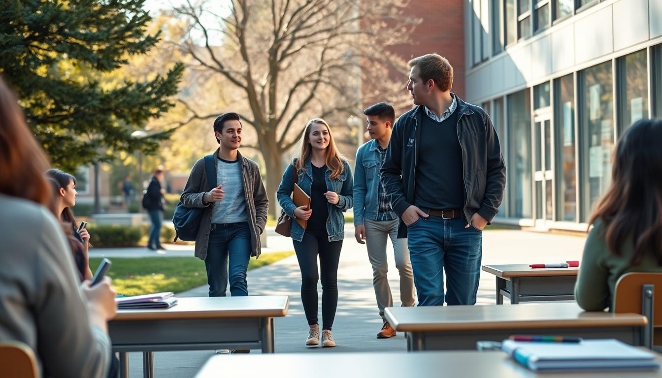 University campus and academic environment in Berlin